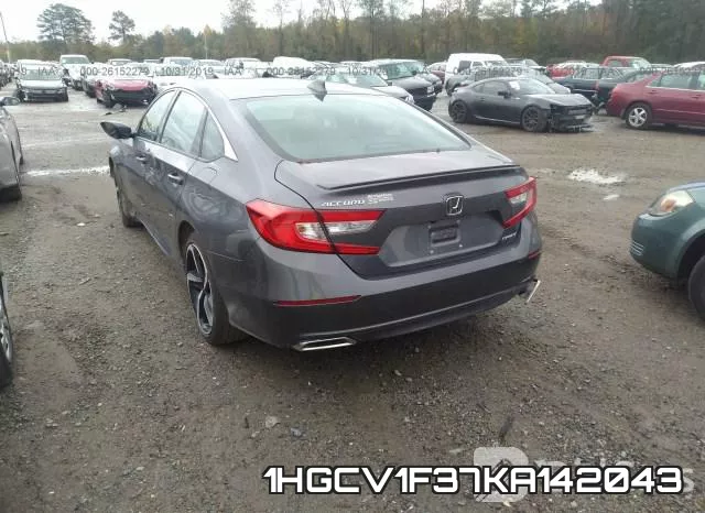 1HGCV1F37KA142043 фото 4