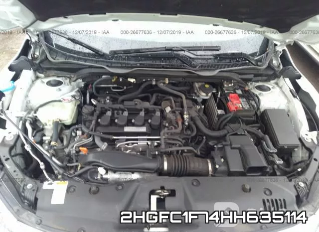 2HGFC1F74HH635114 фото 2