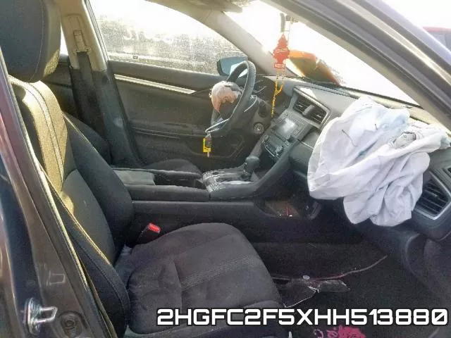 2HGFC2F5XHH513880 фото 6