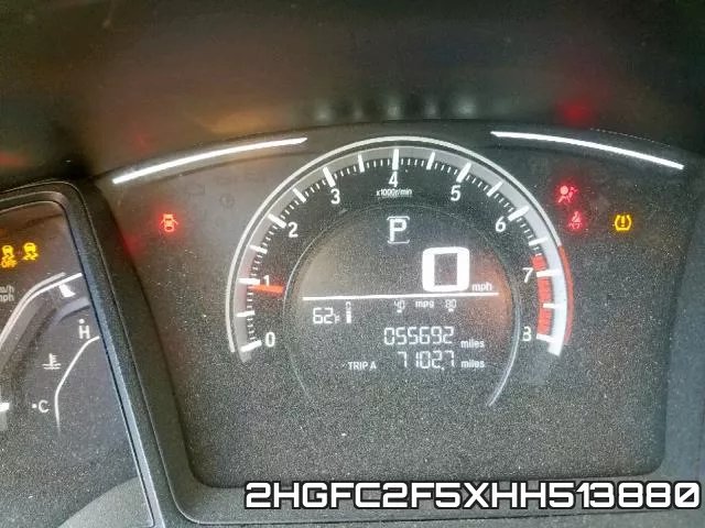 2HGFC2F5XHH513880 фото 9