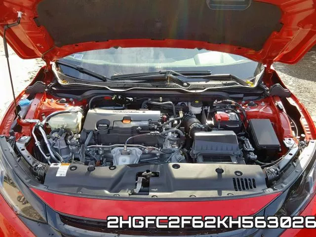 2HGFC2F62KH563026 фото 7