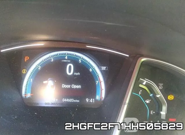 2HGFC2F71HH505829 фото 8
