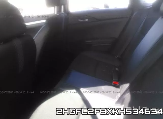 2HGFC2F8XKH534634 фото 9
