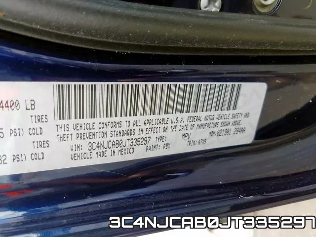 3C4NJCAB0JT335297 фото 2