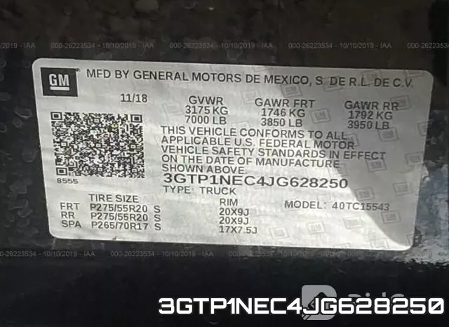 3GTP1NEC4JG628250 фото 10