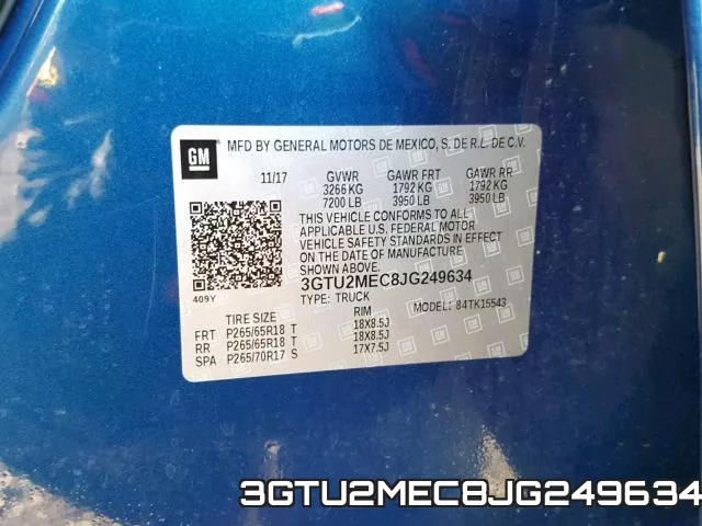 3GTU2MEC8JG249634 фото 2