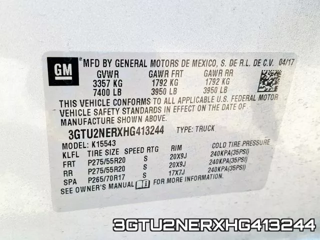 3GTU2NERXHG413244 фото 2