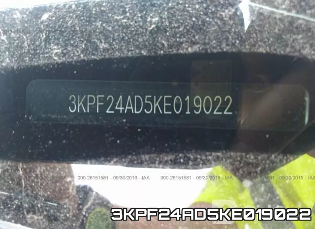 3KPF24AD5KE019022 фото 9