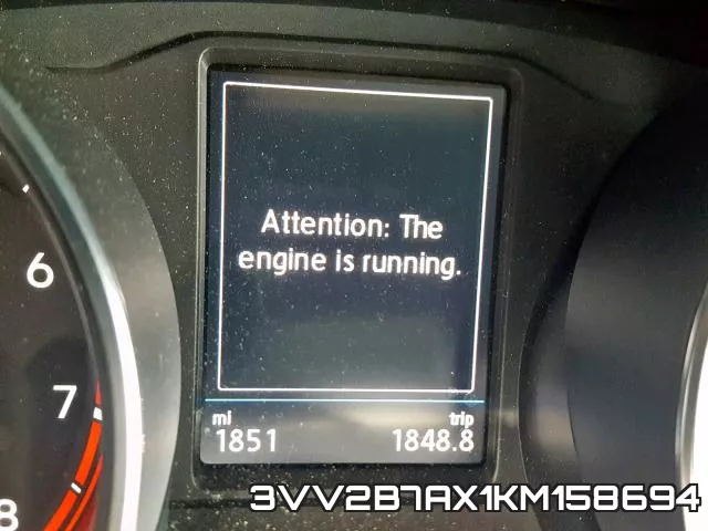 3VV2B7AX1KM158694 фото 9