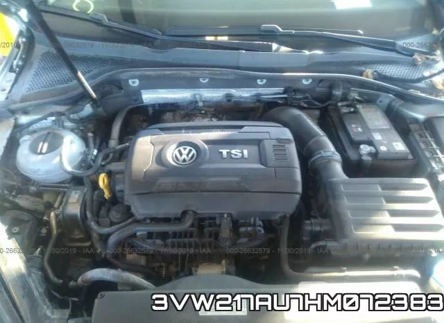 3VW217AU7HM072383 фото 2