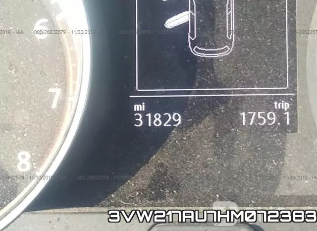 3VW217AU7HM072383 фото 8