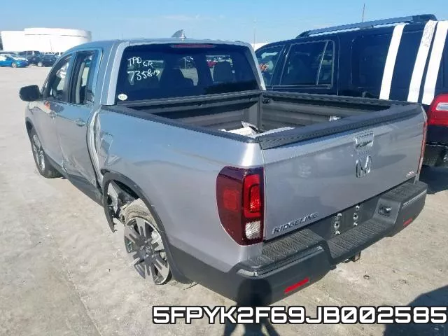 5FPYK2F69JB002585 фото 4