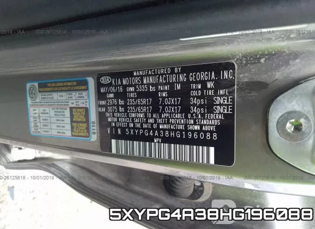 5XYPG4A38HG196088 фото 9