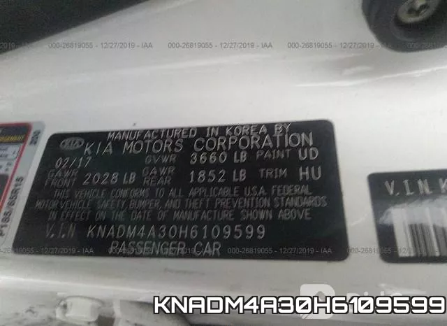 KNADM4A30H6109599 фото 6
