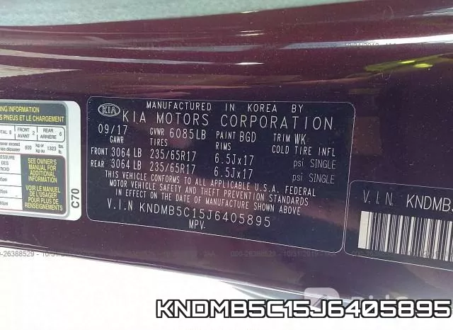 KNDMB5C15J6405895 фото 10
