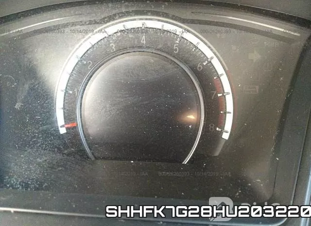 SHHFK7G28HU203220 фото 7