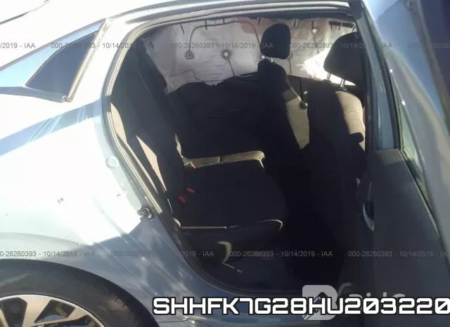 SHHFK7G28HU203220 фото 8