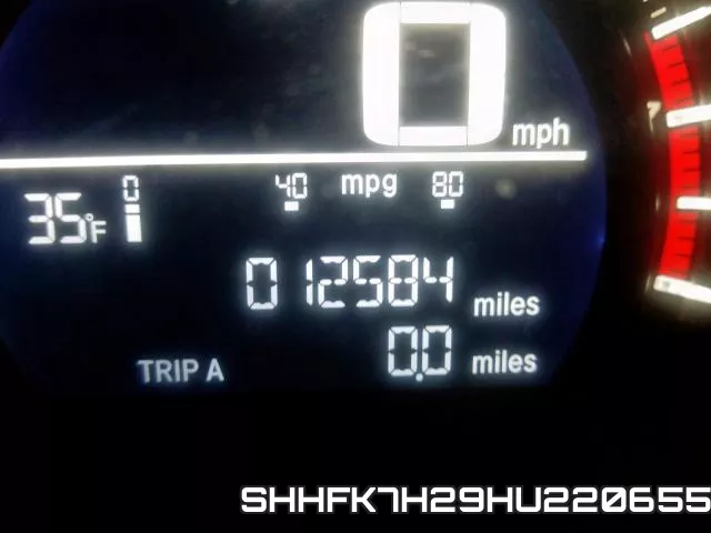 SHHFK7H29HU220655 фото 9