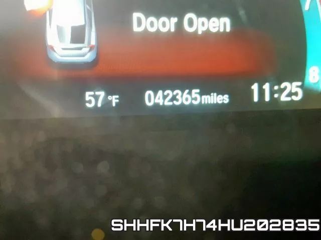 SHHFK7H74HU202835 фото 9