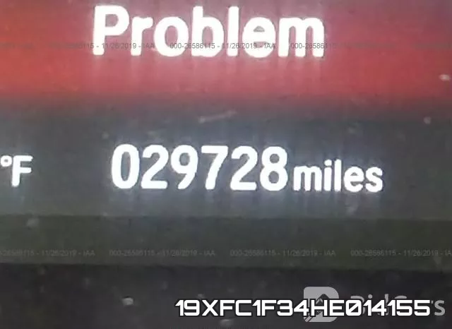 19XFC1F34HE014155 фото 8
