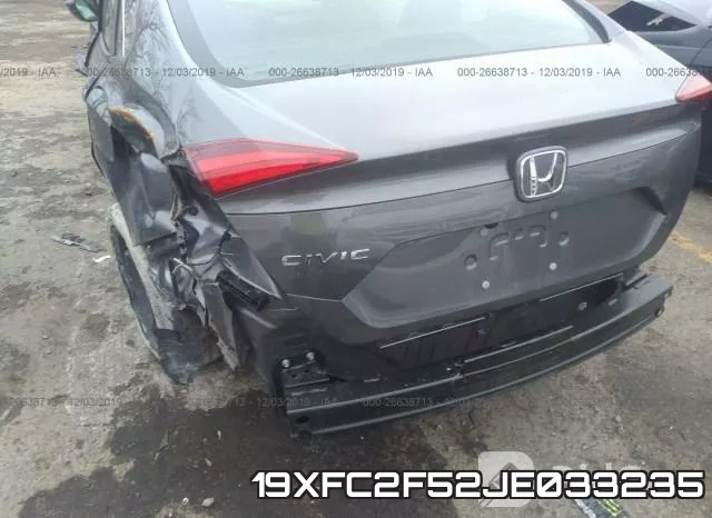 19XFC2F52JE033235 фото 5