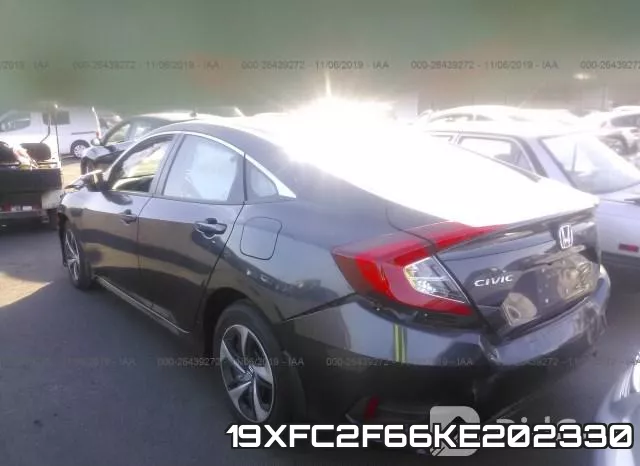 19XFC2F66KE202330 фото 4