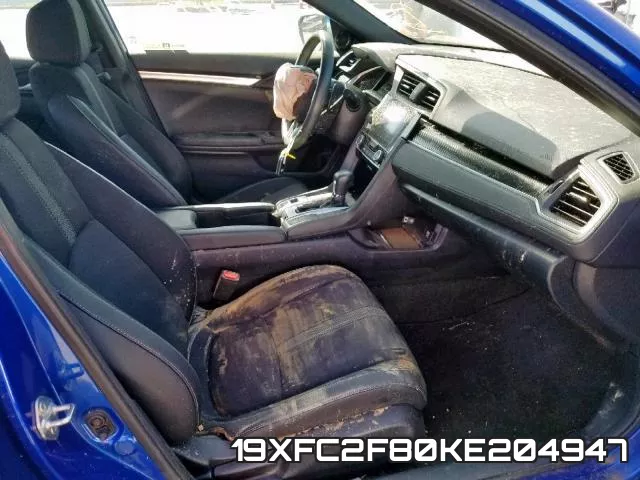 19XFC2F80KE204947 фото 6