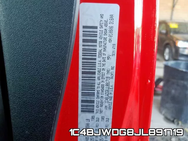 1C4BJWDG8JL891719 фото 2