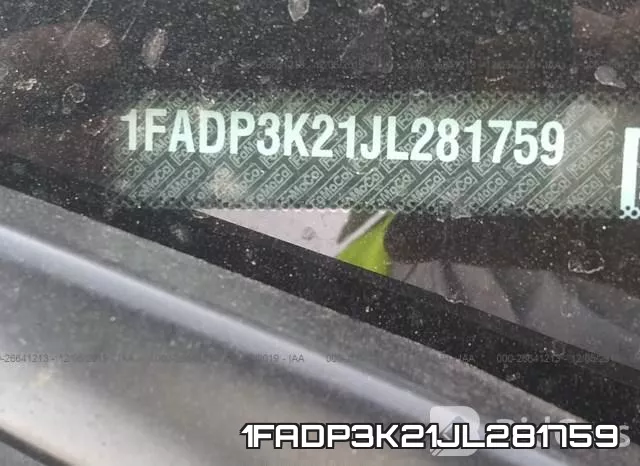 1FADP3K21JL281759 фото 10
