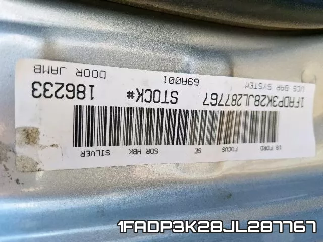 1FADP3K28JL287767 фото 2
