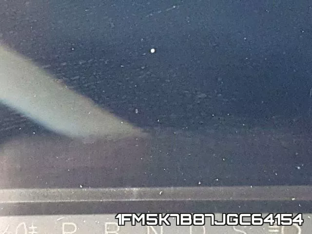 1FM5K7B87JGC64154 фото 9