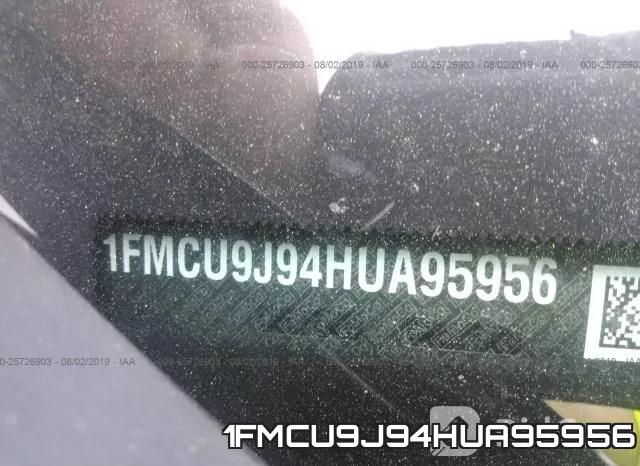 1FMCU9J94HUA95956 фото 10