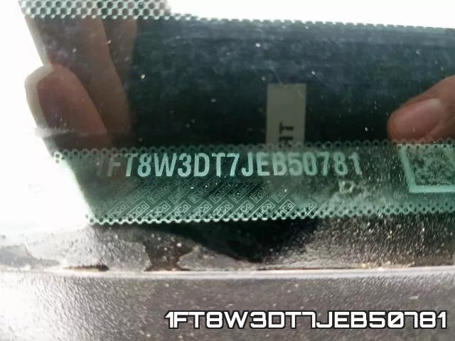 1FT8W3DT7JEB50781 фото 2