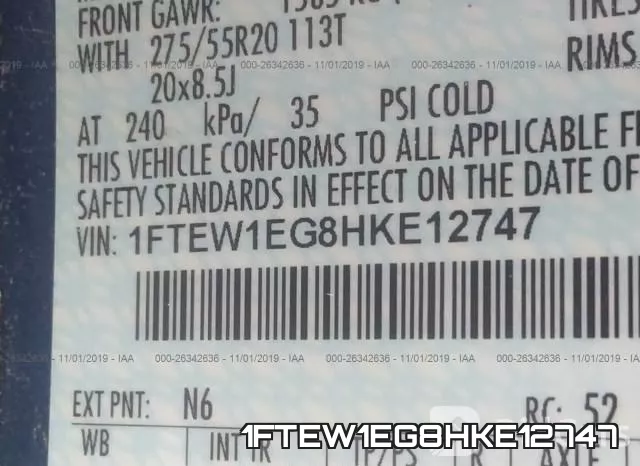 1FTEW1EG8HKE12747 фото 9