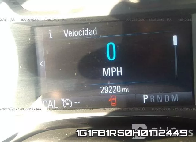 1G1FB1RS0H0172449 фото 18