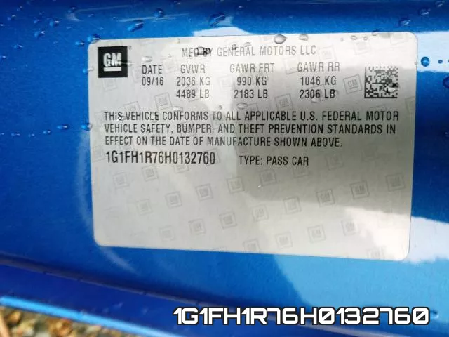 1G1FH1R76H0132760 фото 2