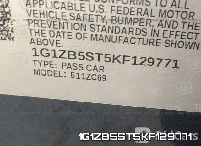 1G1ZB5ST5KF129771 фото 10