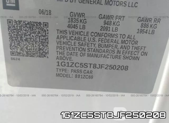 1G1ZC5ST8JF250208 фото 7