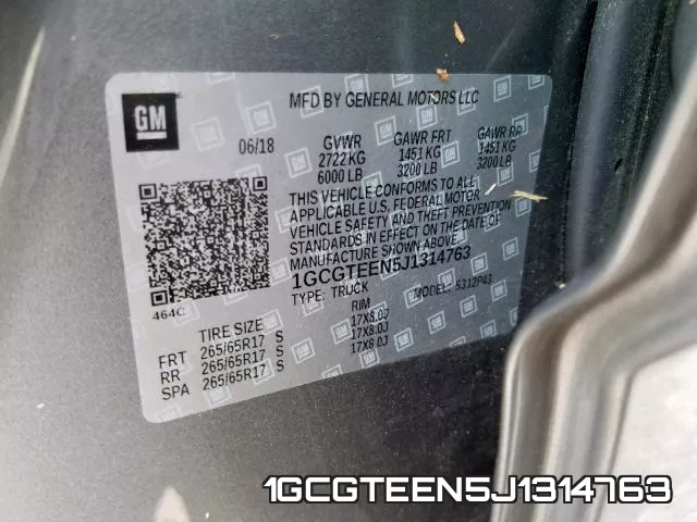1GCGTEEN5J1314763 фото 2