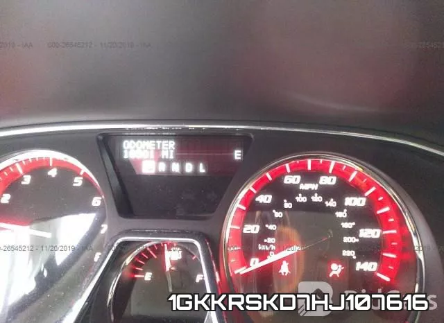 1GKKRSKD7HJ107616 фото 7