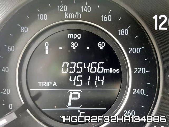 1HGCR2F32HA134886 фото 9