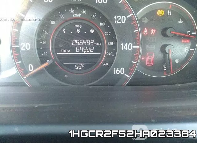 1HGCR2F52HA023384 фото 8