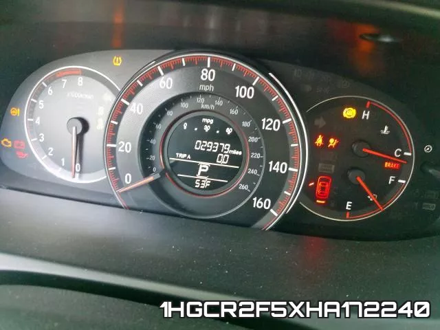 1HGCR2F5XHA172240 фото 9