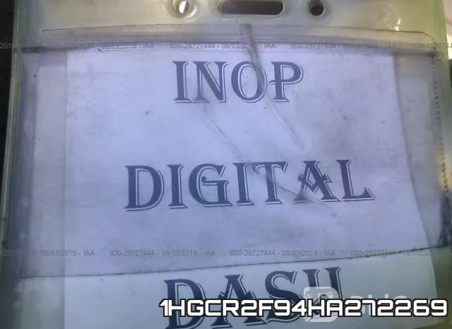 1HGCR2F94HA272269 фото 7