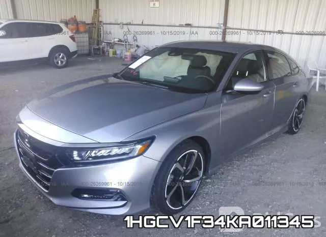 1HGCV1F34KA011345 фото 2