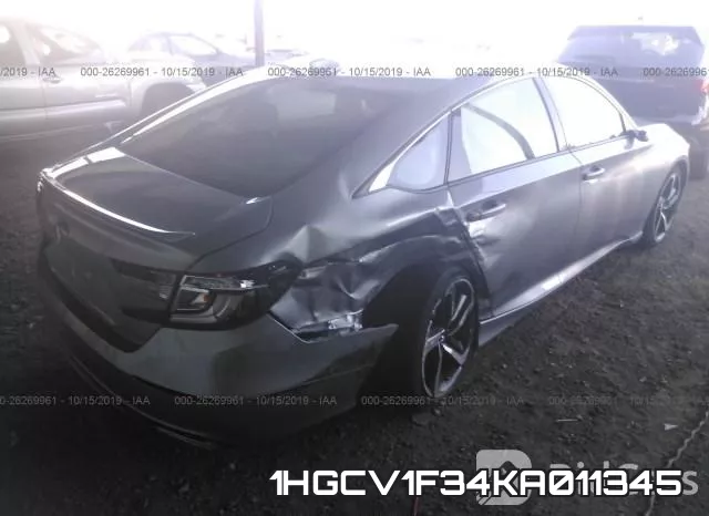 1HGCV1F34KA011345 фото 6