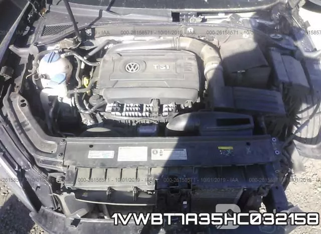 1VWBT7A35HC032158 фото 2