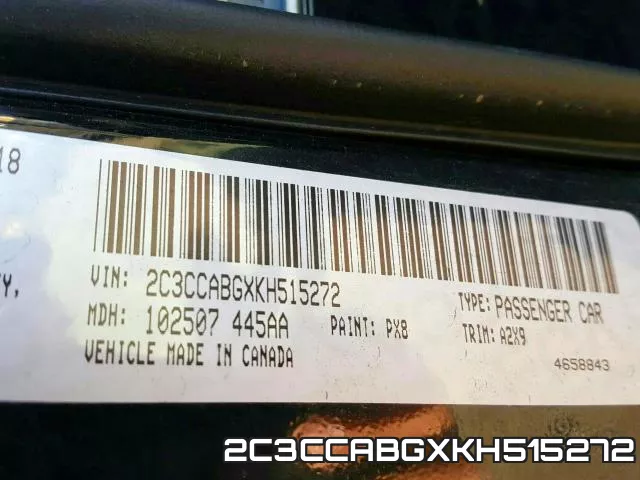 2C3CCABGXKH515272 фото 2