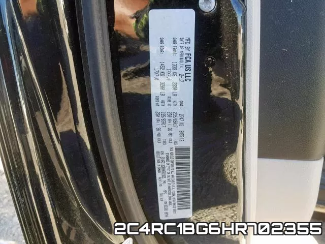 2C4RC1BG6HR702355 фото 2