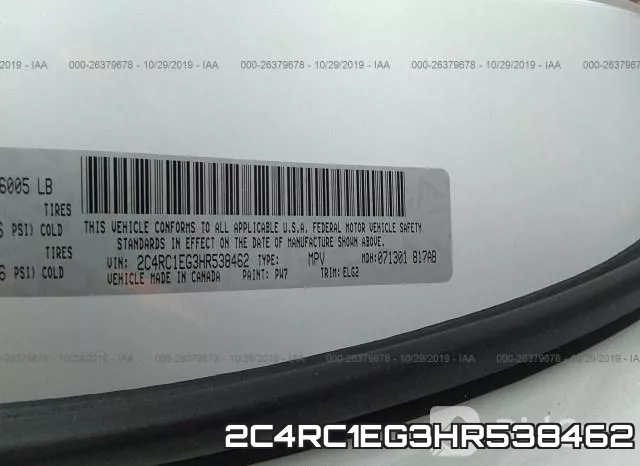 2C4RC1EG3HR538462 фото 10